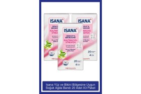 Resim Yüz ve Bikini Bölgesine Uygun Soğuk Ağda Bandı 20 Adet X3 Paket 