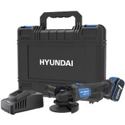 Resim Hyundai AG20X-125FT Kömürsüz 125 MM 1 x 4 AH Akülü Taşlama 