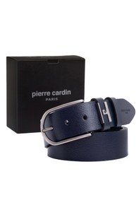 Resim Pierre Cardin Siyah Deri Erkek Kemer En 4cm Pc-mdl Lacivert 