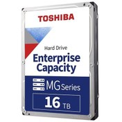 Resim TOSHIBA MG08ACA16TE MG ENTERPRISE 16TB 7200RPM 512MB SATA3 550TB/Y 7/24 