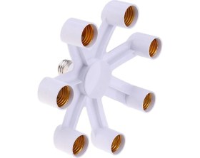 Resim E27 7li Duy Çoğaltıcı - Lamba Duy Çoklayıcı - E 27 7 In 1 Ampul Duy Çoğaltma Studio Lamp 