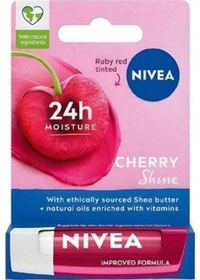 Resim Nivea Bakım Yapan Dudak Bakım Kremi Cherry 4,8 Gr 