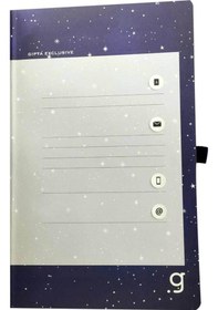 Resim Gıpta Defter Astral 13 21 Dikişli Sert Kpk.96yp Çizgili Olta Bej 