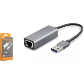 Resim Hadron Hdx7851 Ethernet Card Usb3.0 1000mbps Gri 