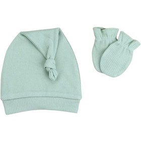 Resim Sebi Bebe Sebi Prime Bağlamalı Şapka Ve Eldiven Takımı 209 Mint 