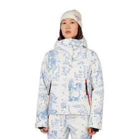 Resim Rossignol Jcc Sublim Kadın Beyaz Kayak Ceketi 