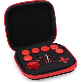 Resim Maiyame Xbox One Elite Seri 2 Kumanda İçin Metal Ve Silikon Tamir Seti - 6 Joystick, 4 Paddle, 2 D-pad Ve 1 Thumbstick İle Oyun Deneyimini Yükseltin 