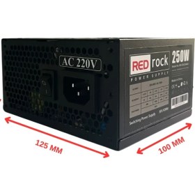 Resim Redrock RR-SFX250AGX 250W Slim Power Supply 