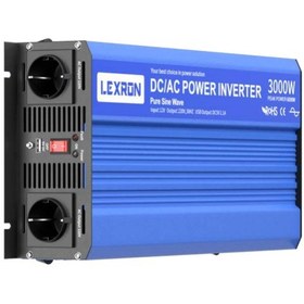 Resim Lexron 3kw 12v Tam Sinüs Inverter 