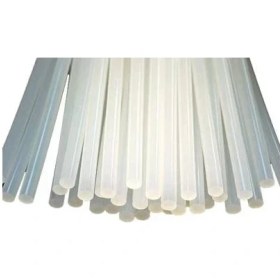 Resim Aesco Şeffaf Sıcak Silikon Çubuğu Mum Silikon Kalın 1 kg 30 cm 