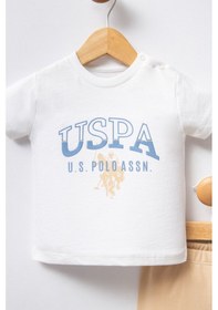 Resim U.S. Polo Assn. U.s. Polo Assn Erkek Bebek Beyaz Takım Usb2291-c-v1 Beyaz 