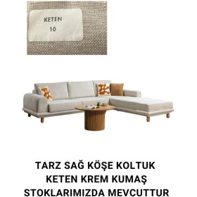 Resim Stokta Tarz Sağ Köşe Koltuk (Yataklı) 