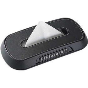 Resim Pazly Cbtx Araba Güneşlik Asılı Koltuk Kenarı Sunroof Koltuk Arka Mendil, Renk: Deri Siyah 