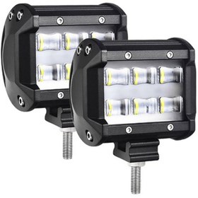 Resim Knmaster Panzer 30W Bar Tipi Motosiklet / Off Road Led Sis Farı 