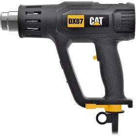 Resim Cat DX87 2000WATT Dijital Göstergeli Profesyonel Sıcak Hava Tabancası + 5 Adet Aksesuar 