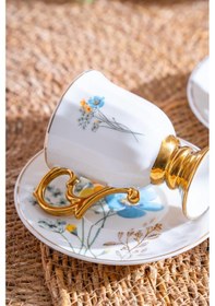 Resim Acar Lansy 6 Kişilik Kahve Fincanı Takımı - 90 Ml renkli 