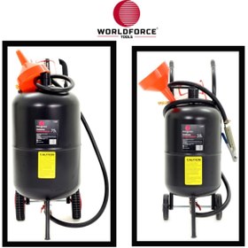 Resim FORSAGE Kumlama Makinesi Ful Set Tüplü Modeli Dış Mekan 75 Litre 