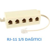 Resim 1/5 Rj-11 Telefon Hattı Bölücü 