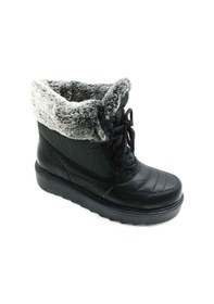 Resim Marine Shoes Kürklü Termal Kar Botu Siyah-Rugan 86 4013 