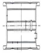 Resim Mahle 011fl21059000 Ana Yatak Basligi Spark Astra G Astra H Astra Classic Corsa B 618383 (WH823634) 