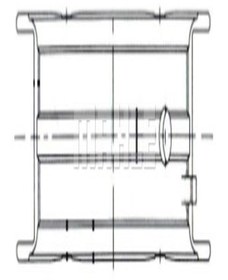 Resim Mahle 011fl21059000 Ana Yatak Basligi Spark Astra G Astra H Astra Classic Corsa B 618383 (WH823634) 