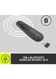Resim Logitech R500S Kablosuz Lazer Sunum Kumandası 