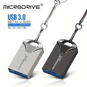 Resim MICRODRIVE Mini Metal 3.0 Yüksek Hızlı USB Bellek Çubuğu 16GB 32GB 64GB 128GB USB Flash Disk Bilgisayar, Dizüstü Bilgisayar, Tablet, Araba Stereosu için, Siyah ve Gümüş Renkte Çok Yönlü Güvenilir Veri Arkadaşı 