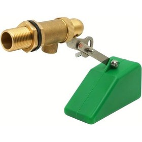 Resim Willowhaven Mavi Otomatik Şamandıra Valfi Plastik Gövde Pirinç Şamandıra Su Seviye Kontrol 