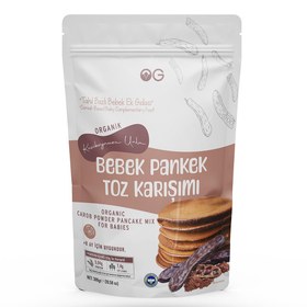 Resim OG NATURAL Organik Keçiboynuzu Unlu Bebek Pankek Toz Karışımı 300g 