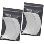 Resim 72 Adet Hiçbir Parlaklık Peruk Sabit Saç Peruk Bant Güçlü Yapışkan Uzatma Çift Taraflı Bant Peruk Dantel Peruk Filmi Bağlama C + Cc 