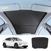 Resim 2025 Tesla Model Y için Manyetik Güneşlik - Arka Cam UV Koruma & Isı Azaltma, Kolay Kurulum Manyetik Klipsler, Dayanıklı Siyah Güneşlik, Konforlu Kabin, Kesintisiz Uyum, Sağlam Yapı, Günlük Kullanım, Şık Araç Aksesuarı, Yüksek Kalite Güneş Bloklayıcı, Otomobil Tutkunları İçin 