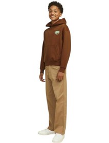 Resim Jack & Jones Erkek Çocuk Sweatshirt 12263292 Kahve 