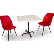 Resim Beymobilya Indigo Werzalit Kare - Nilüfer Fiskos Seti (80X80) 