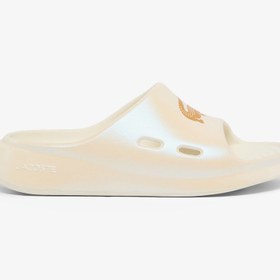Resim Lacoste Meduz Slide Kadın Beyaz Terlik 