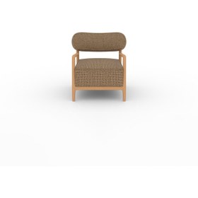 Resim Ukay Home Jazz Berjer - Dokuma Sepya 