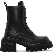 Resim Harley Davidson Kadın Siyah Sarrah Deri Postal Bot 021Z100619 