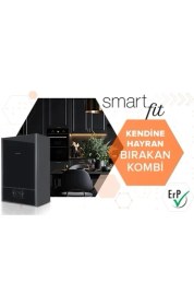 Resim Alarko Smart Fit 25 Premiks Tam Yoğuşmalı Kombi 25 kW TSE Belgeli (Baca Dahil) 