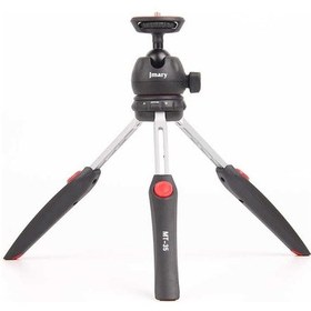 Resim Jmary MT-35 Tripod 360 Derece Oynar Başlıklı Çok Yönlü Kısa Telefon Sabitleyici 