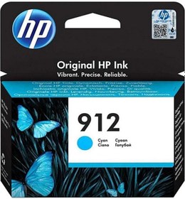 Resim Hp 912 Cyan Mavi Kartuş 3Yl77A 