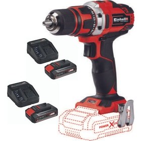 Resim Einhell TE-CD 18/40 2x2.5AH Akülü Vidalama Matkap 