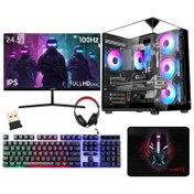 Resim Turbox Tx6444 i5 6400 16GB DDR4 512GB NVMe 8GB RX580 24.5 inç 100HZ Oyun Hazır Sistem 