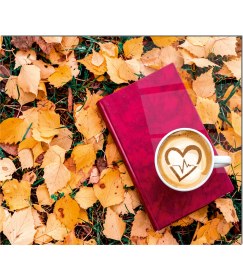 Resim Olinpa Cam Ocak Arkası Koruyucu | Kahve ve Kitap 