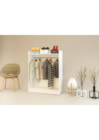 Resim Remaks Pratik Elbise Dolabı- Beyaz 