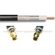 Resim SMA erkek - RP SMA erkek 3 METRE LMR400/RWC400 Koaksiyel Kablo 