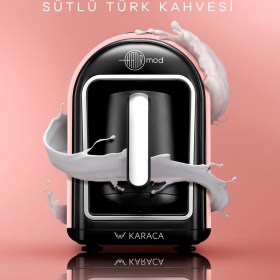 Resim Karaca Hatır Mod Sütlü Türk Kahve Makinesi Pearly Pink 