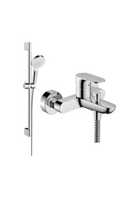 Resim Hansgrohe Rebris + Crometta Banyo Seti Krom 