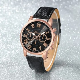 Resim Feron accessories Renkli Kuvars Saat Roma Rakam TM-B030 