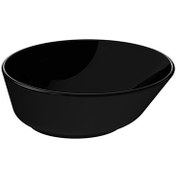 Resim VitrA Geo 7421B070-0016 Yuvarlak Çanak Lavabo, 38 cm, Siyah 