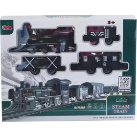 Resim Naturion Szn1 FF-1603C-4C Sesli ve Işıklı Buharlı Tren Oyun Seti -Vardem Oyuncak Hnçr 