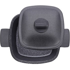 Resim Korkmaz Casterra Kare Döküm Kısa Tencere 26x26x7 